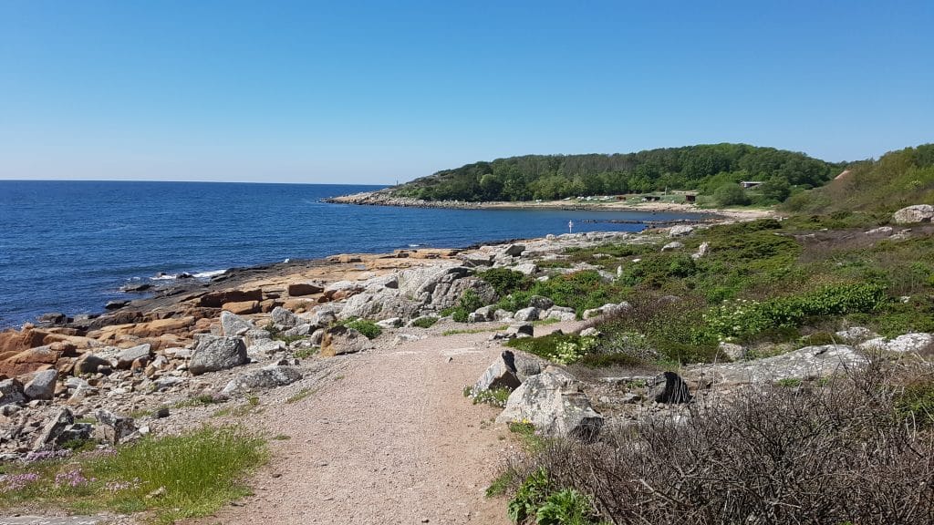 Vacker utsikt över havet.