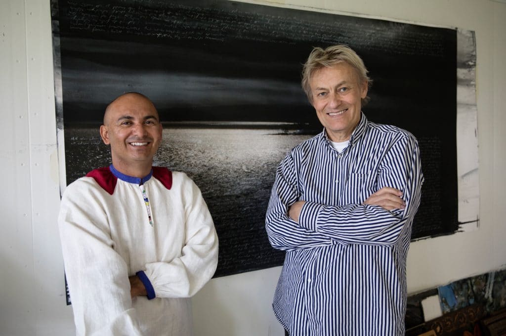 Paret Lerin, Manoel Marques och Lars, är på plats i museet nästan dagligen.