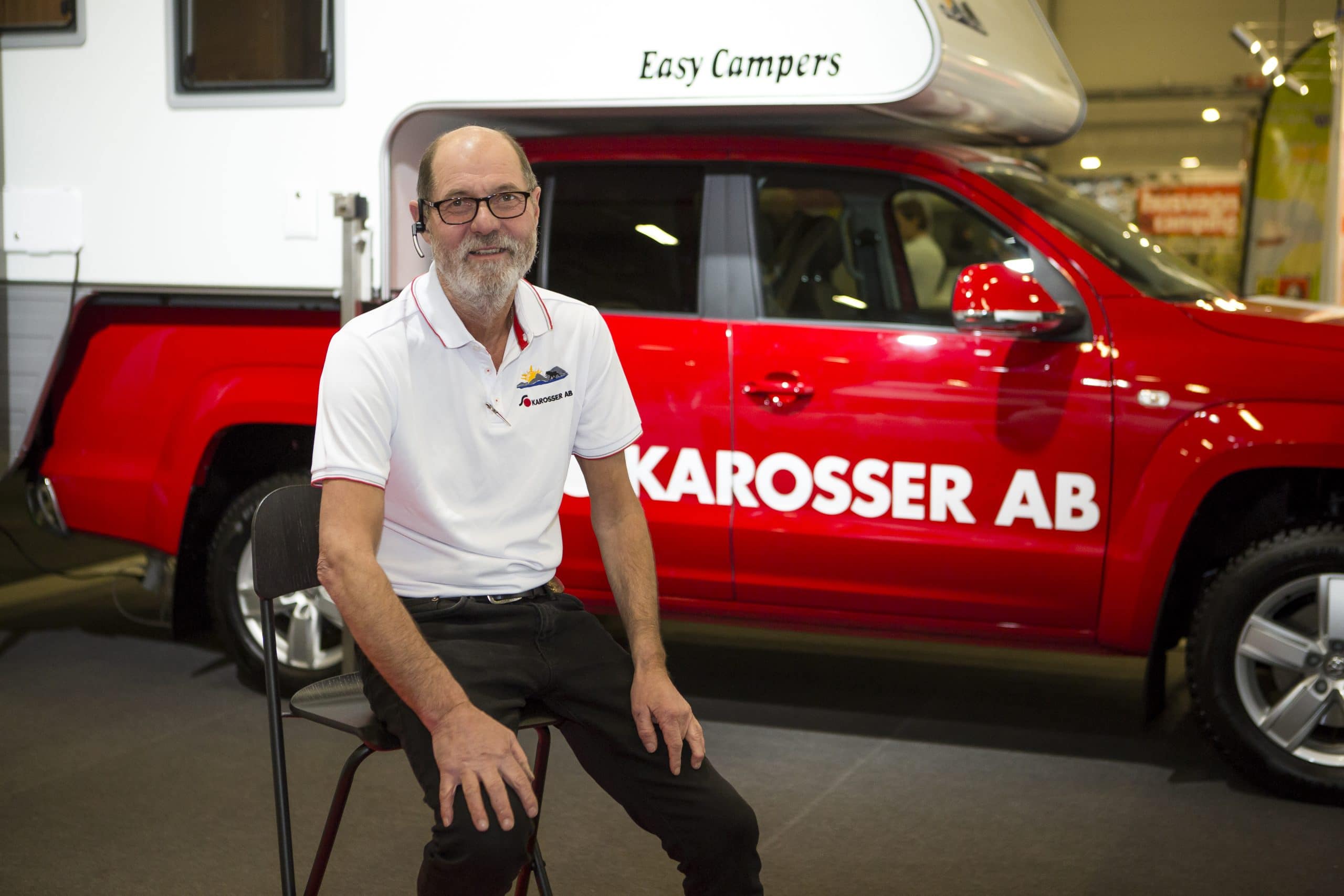 Ulf Sellgren från S karosser har byggt specialhusbilar och campers i över 35 år.