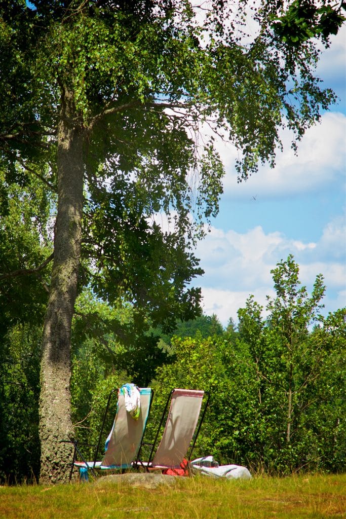 Törestorps Camping solstolar